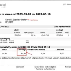 Ile wynosi ryczałt za nocleg? Sprawdź, aby nie przepłacać w delegacji