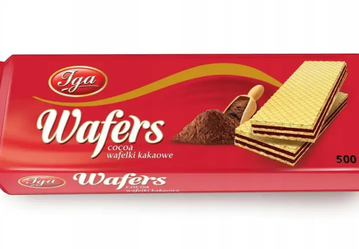Producent ciastek Iga - wafle kakaowe. Pyszne wafle Iga, producent wyrobów cukierniczych, idealne na każdą okazję.