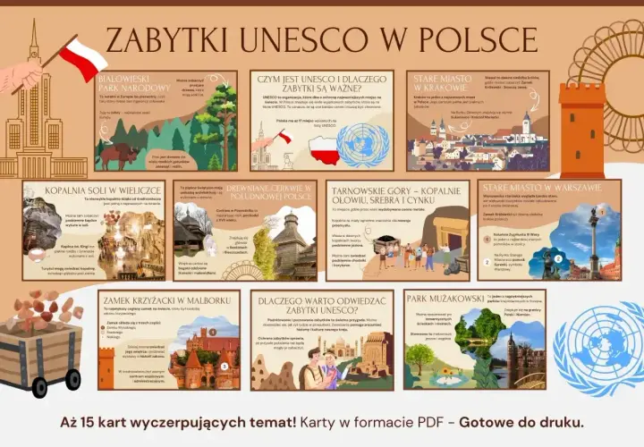 Zabytki UNESCO w Polsce: od Białowieży po kopalnie. Odkryj polskie skarby wpisane na listę UNESCO!