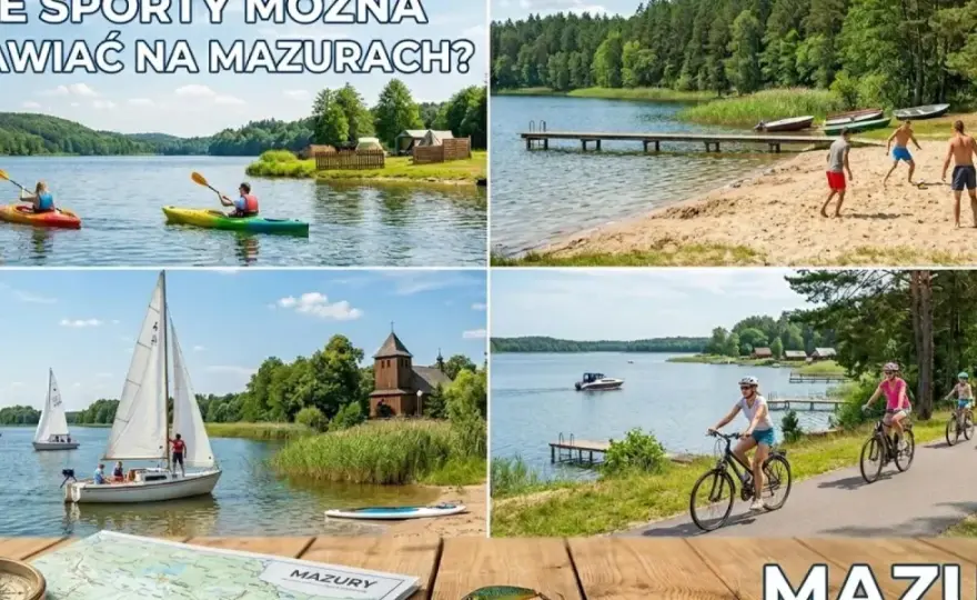 Jeziora na Mazurach - które wybrać na żagle, kajak i ciszę?