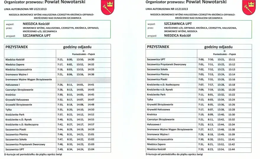 Szczawnica Sromowce Niżne bus - ile kosztuje i jak nie przepłacić?