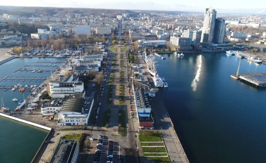Skwer Kościuszki Gdynia - Jak zwiedzać? Plan i atrakcje
