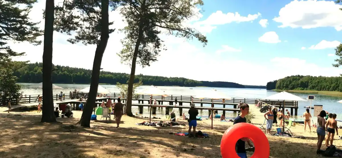 Jezioro Gim - kąpiel, wędkowanie i spokojny wypoczynek