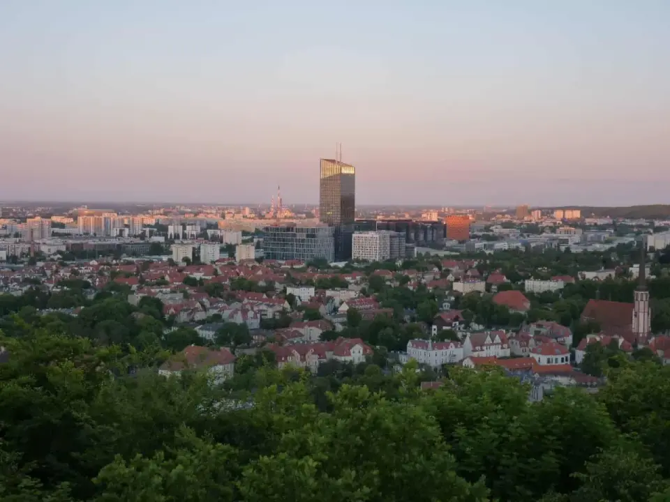 Wzgórze Pachołek w Oliwie - panorama i pomysł na spacer